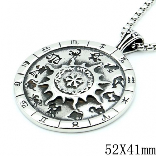 BC Wholesale Stainless Steel 316L Jewelry Popular Pendant Without Chain NO.#SJ54P343