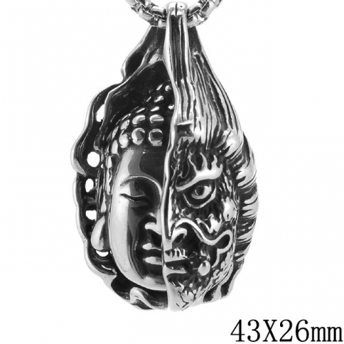 BC Wholesale Stainless Steel 316L Jewelry Popular Pendant Without Chain NO.#SJ54PB3274