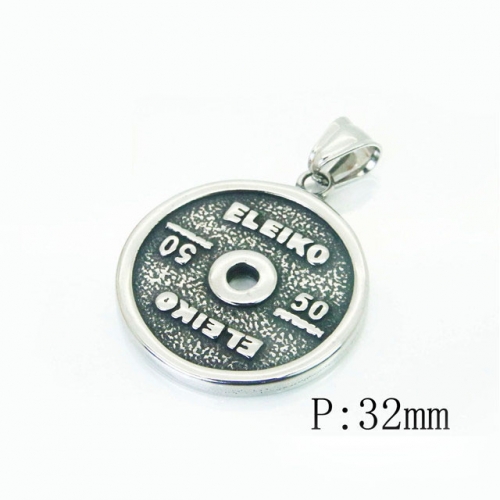 BC Wholesale Jewelry Stainless Steel 316L Pendant NO.#BC48P0408NR
