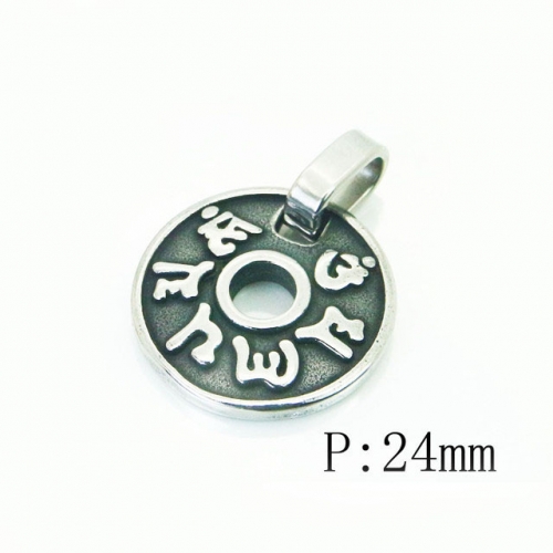 BC Wholesale Jewelry Stainless Steel 316L Pendant NO.#BC48P0427ND