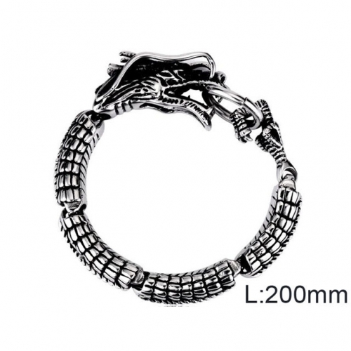 BC Wholesale Jewelry Stainless Steel 316L Popular Bracelets NO.#SJ14B233