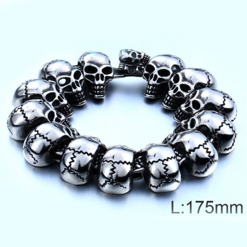 BC Wholesale Jewelry Stainless Steel 316L Popular Bracelets NO.#SJ14B227