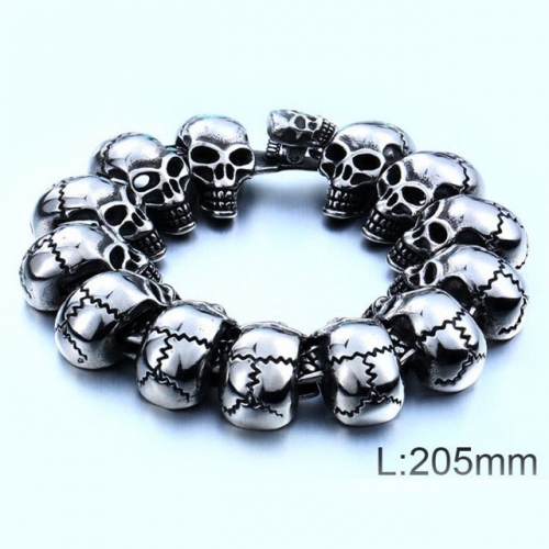 BC Wholesale Jewelry Stainless Steel 316L Popular Bracelets NO.#SJ14B229