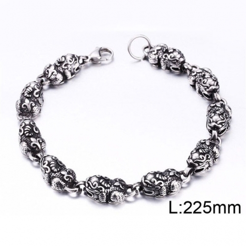 BC Wholesale Jewelry Stainless Steel 316L Popular Bracelets NO.#SJ14B120