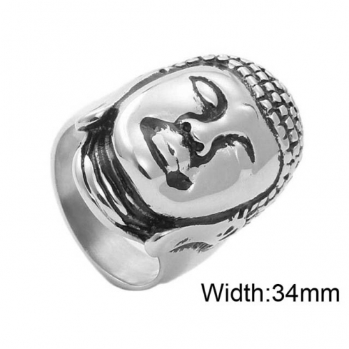 BC Wholesale Popular Jewelry Stainless Steel 316L Jewelry Rings NO.#SJ49R397