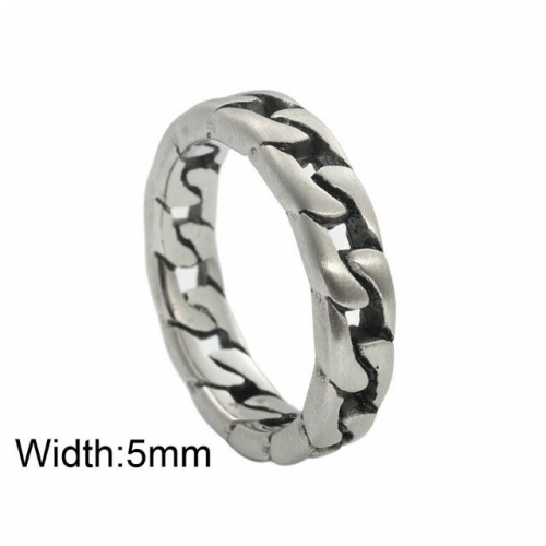 BC Wholesale Hollow Rings Stainless Steel 316L Jewelry Rings NO.#SJ49R354