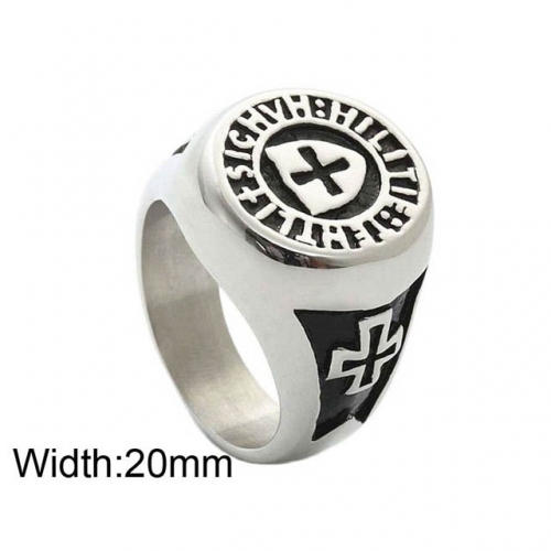 BC Wholesale Popular Jewelry Stainless Steel 316L Jewelry Rings NO.#SJ49R434