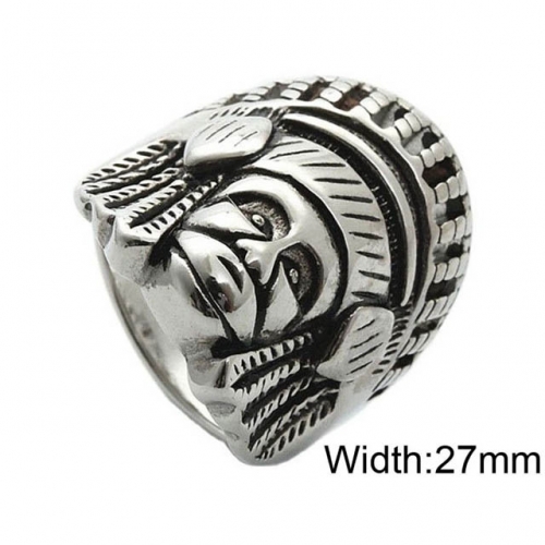 BC Wholesale Popular Jewelry Stainless Steel 316L Jewelry Rings NO.#SJ49R428