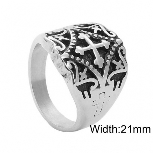 BC Wholesale Popular Jewelry Stainless Steel 316L Jewelry Rings NO.#SJ49R396
