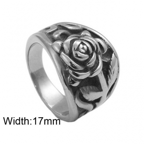BC Wholesale Fashion Jewelry Stainless Steel 316L Jewelry Rings NO.#SJ49R620