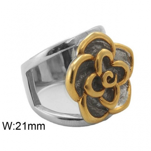 BC Wholesale Fashion Jewelry Stainless Steel 316L Jewelry Rings NO.#SJ49R585