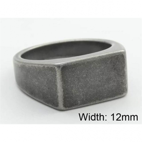 BC Wholesale Engravable Rings Jewelry Stainless Steel 316L Jewelry Rings NO.#SJ49R132