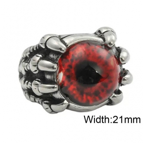 BC Wholesale Evil Eye Rings Jewelry Stainless Steel 316L Jewelry Rings NO.#SJ49R392