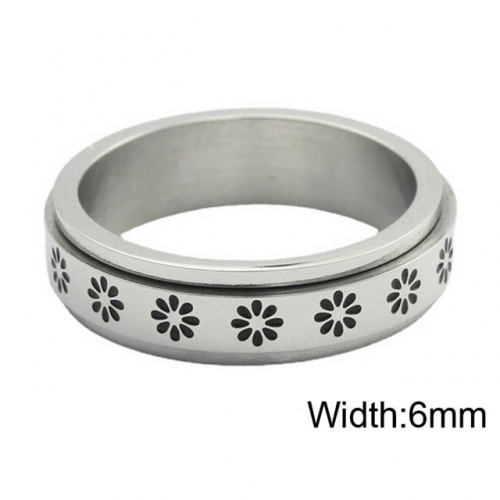 BC Jewelry Wholesale Rotatable Rings Stainless Steel 316L Rings NO.#SJ49R658