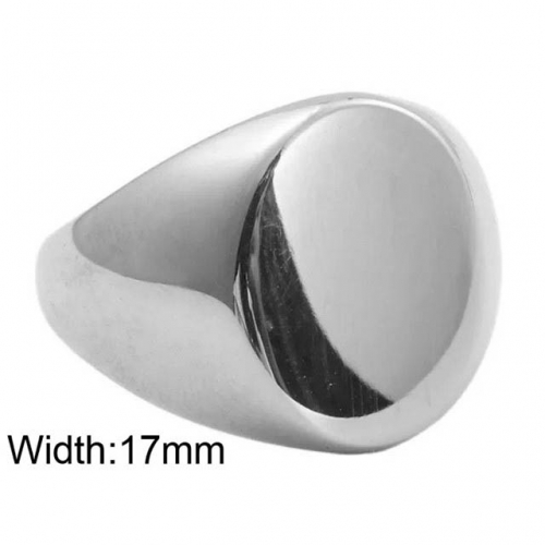 BC Wholesale Engravable Rings Jewelry Stainless Steel 316L Jewelry Rings NO.#SJ49R341