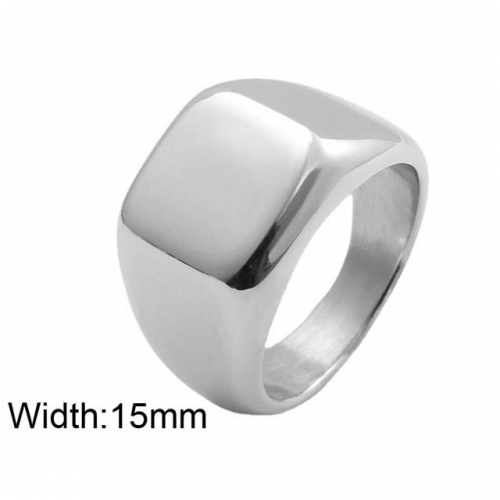 BC Wholesale Engravable Rings Jewelry Stainless Steel 316L Jewelry Rings NO.#SJ49R676