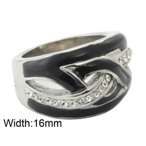 BC Wholesale Popular Jewelry Stainless Steel 316L Jewelry Rings NO.#SJ49R582