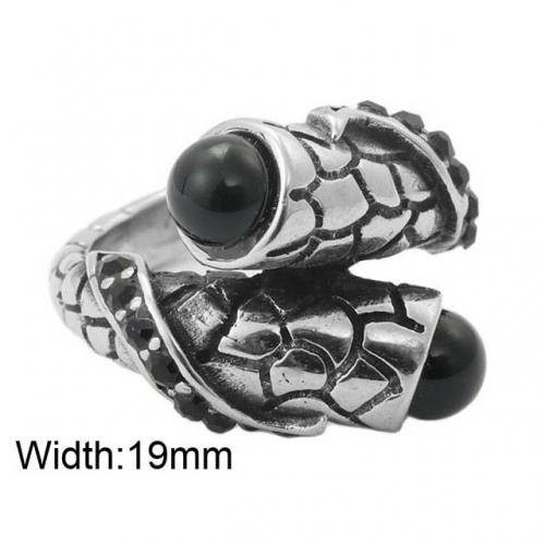 BC Wholesale Fashion Jewelry Stainless Steel 316L Jewelry Rings NO.#SJ49R545