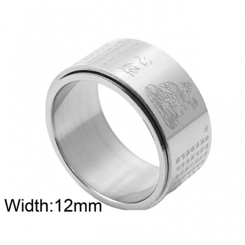 BC Jewelry Wholesale Rotatable Rings Stainless Steel 316L Rings NO.#SJ49R220