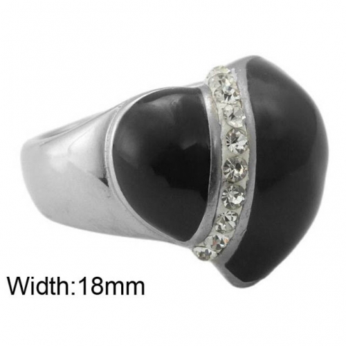 BC Wholesale Popular Jewelry Stainless Steel 316L Jewelry Rings NO.#SJ49R588