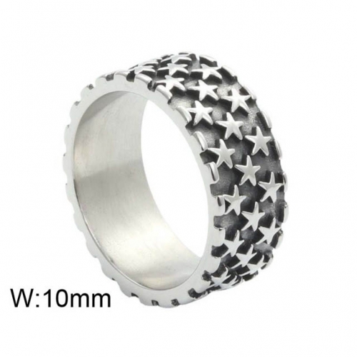 BC Wholesale Popular Jewelry Stainless Steel 316L Jewelry Rings NO.#SJ49R706