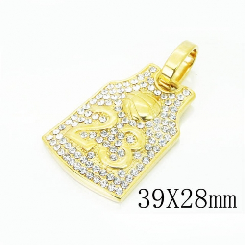 BC Wholesale Jewelry Nice Pendant Stainless Steel 316L Pendant NO.#BC13P1505HJZ