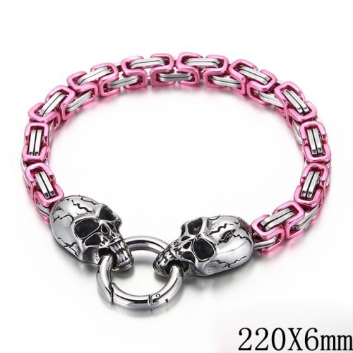 BC Wholesale Jewelry Stainless Steel 316L Popular Byzantine Bracelets NO.#SJ53B149178