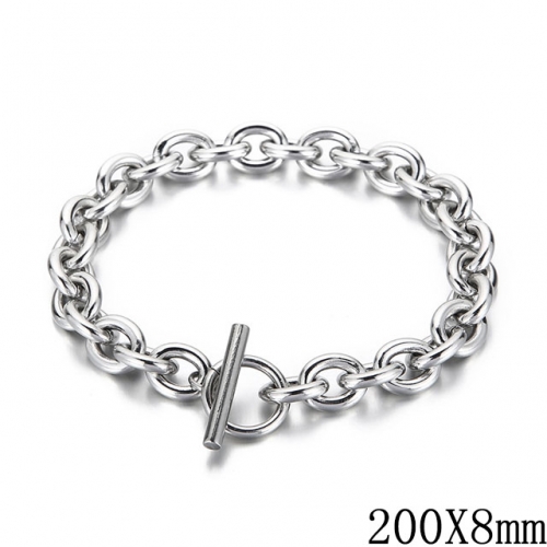 BC Wholesale Jewelry Stainless Steel 316L Chain Bracelets NO.#SJ53B151478