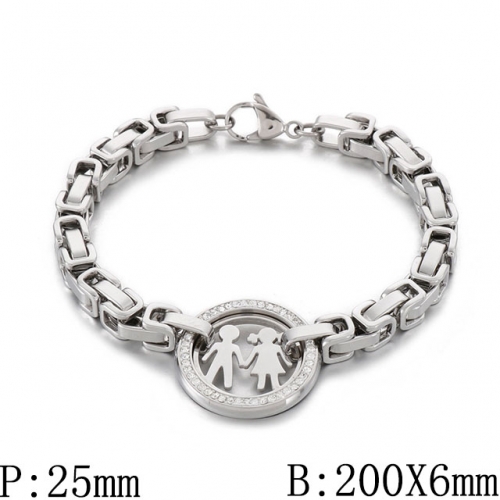 BC Wholesale Jewelry Stainless Steel 316L Popular Byzantine Bracelets NO.#SJ53B151902