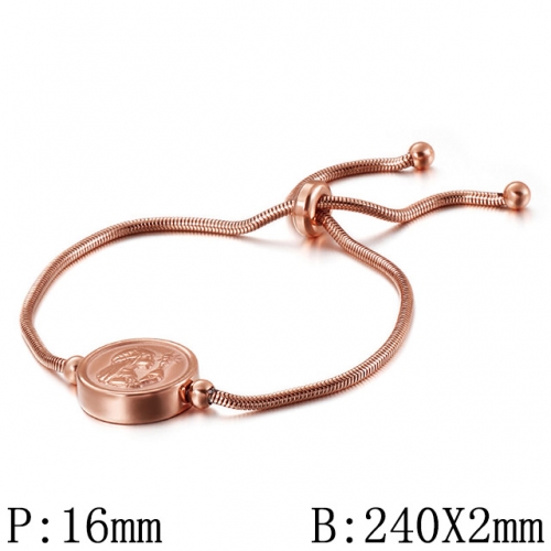BC Wholesale Jewelry Stainless Steel 316L Jewelry Religion Bracelets NO.#SJ53BC117759