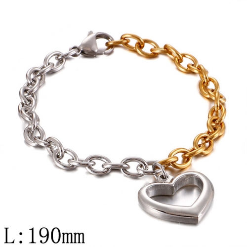 BC Wholesale Jewelry Stainless Steel 316L Jewelry Love Bracelets NO.#SJ53B109857