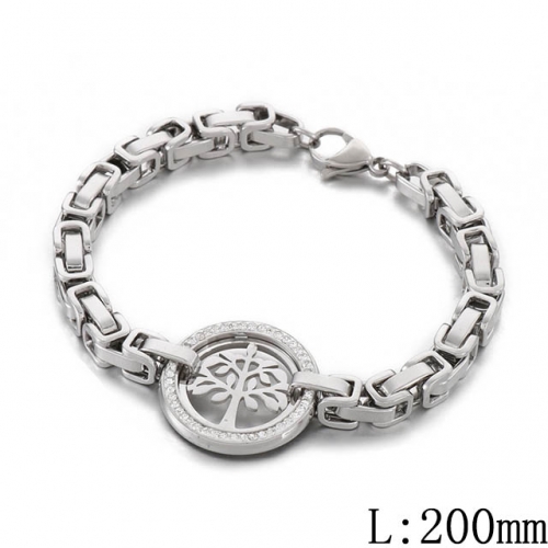 BC Wholesale Jewelry Stainless Steel 316L Popular Byzantine Bracelets NO.#SJ53B151910