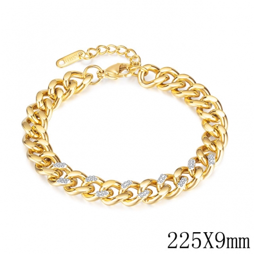 BC Wholesale Bracelets Jewelry Stainless Steel 316L Good Quality Bracelets NO.#SJ1BA1223
