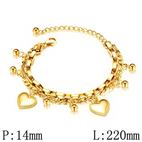 BC Wholesale Bracelets Jewelry Stainless Steel 316L Good Quality Bracelets NO.#SJ1BC1038