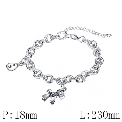 BC Wholesale Bracelets Jewelry Stainless Steel 316L Good Quality Bracelets NO.#SJ1B1181