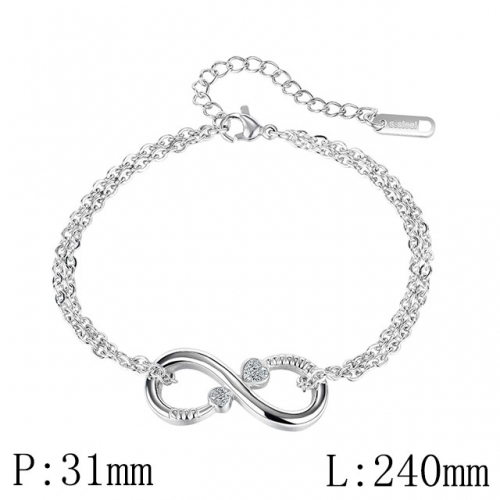 BC Wholesale Bracelets Jewelry Stainless Steel 316L Good Quality Bracelets NO.#SJ1B1141