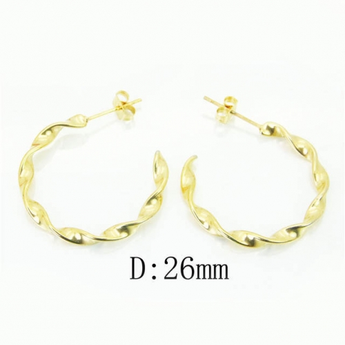 BC Wholesale Earrings Jewelry Stainless Steel 316L Earrings NO.#BC06E1708LA