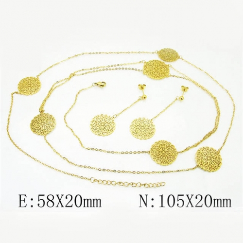 BC Wholesale Jewelry Sets Stainless Steel 316L Jewelry Sets NO.#BC20S0010IQQ