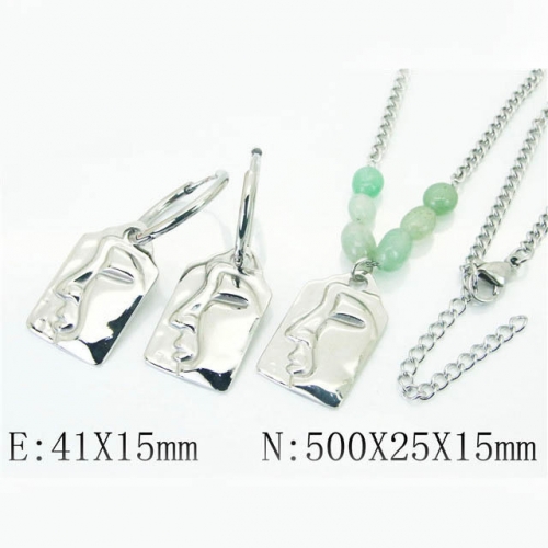 BC Wholesale Jewelry Sets Stainless Steel 316L Jewelry Sets NO.#BC06S1081HJA