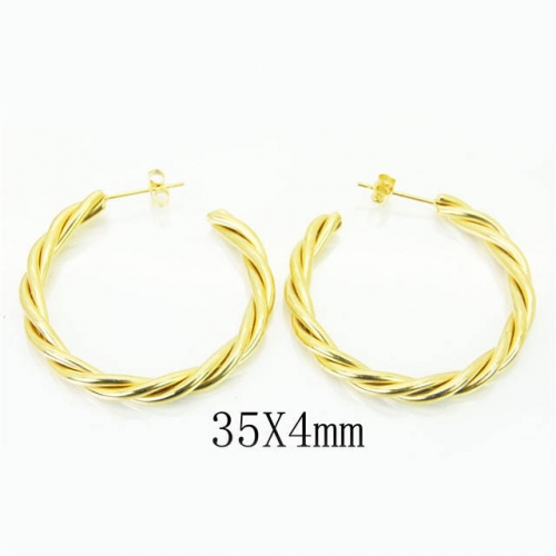 BC Wholesale Earrings Jewelry Stainless Steel 316L Earrings NO.#BC06E1702PV