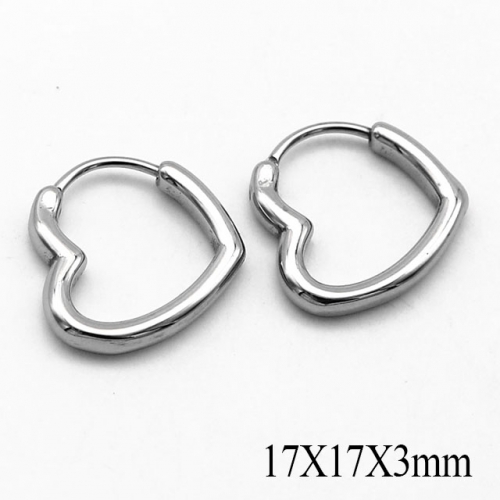 BC Wholesale Huggie Hoop Earrings Stainless Steel 316L Jewelry Earrings NO.#SJ55E1034