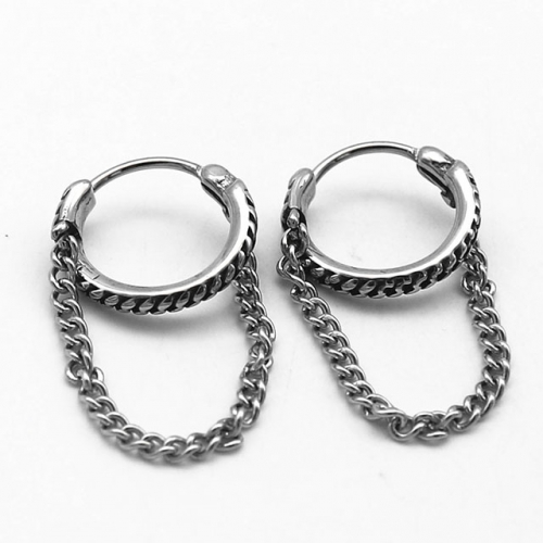 BC Wholesale Huggie Hoop Earrings Stainless Steel 316L Jewelry Earrings NO.#SJ55E1031
